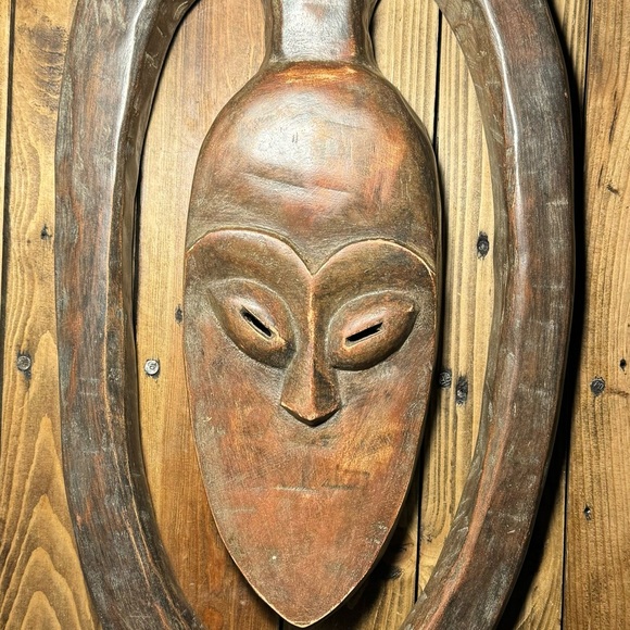 AFRICAN KWELE MASK - Picture 6 of 6
